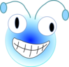 Cartoon Bug Head Clip Art